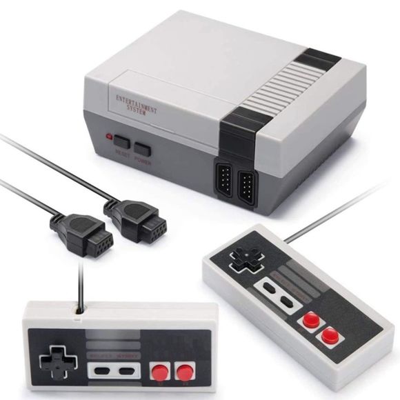 Video Games & Consoles Mini Retro Game System Builtin 62 Games And 2